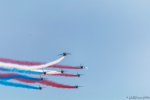 Le meeting arien  Pornic avec la Patrouille de France