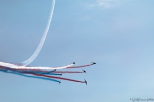 Le meeting arien  Pornic avec la Patrouille de France - auteur : Wilfried Plenk