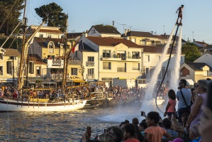 Le magnifique show de flyboard par l'quipe Zapata - auteur : Michel MAURICE