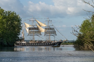  Dbord de Loire avec L'Hermione et le Belem - auteur : Michel MAURICE