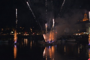 Une belle soire au port de Pornic