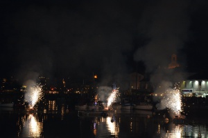 Une belle soire au port de Pornic