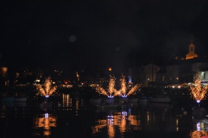 Une belle soire au port de Pornic