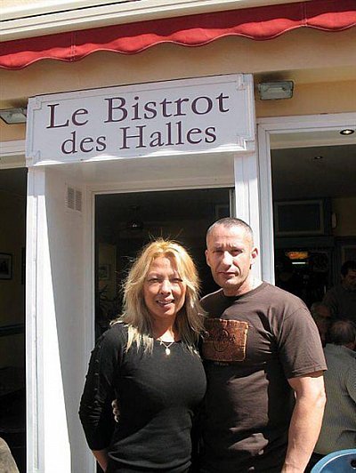 Pornic - 21/05/2012 - Pornic : Dan et Julie aux commandes du Bistrot des Halles 