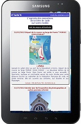 Pornic - 21/07/2012 - L`agenda des manifestations de la Cte de Jade sur votre smartphone ou votre tablette