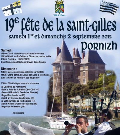 Pornic - 01/09/2012 - La 19e Fte bretonne de la Saint Gilles  Pornic