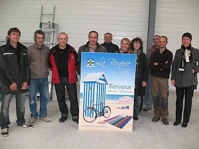 Pornic - 26/11/2012 - La Bernerie en Retz : Huit entreprises dans la zone du Pr-Boismain 