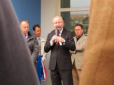 Pornic - 08/07/2013 - Saint-Brvin-les-Pins : inauguration du nouvel office de tourisme