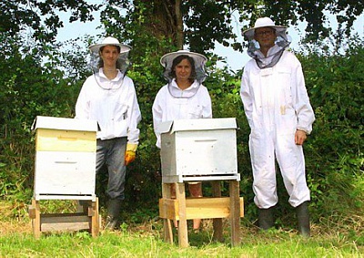 Pornic - 29/07/2013 - La Bernerie-en-Retz : encore deux nouvelles ruches installes