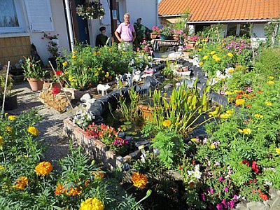 Pornic - 16/08/2013 - Portrait, Saint-Michel-Chef-Chef : Un petit jardin pas ordinaire