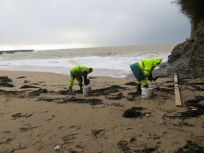 Pornic - 12/02/2014 - Pollution : la Ville de Pornic dpose plainte 