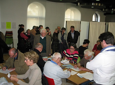 Pornic - 24/03/2014 - Municipales Prfailles : Jean-Luc Le Brigand en tte avant le 2e tour