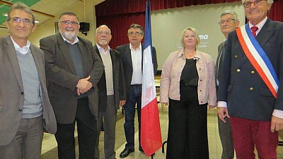 Pornic - 03/04/2014 - La Bernerie en  Retz : Thierry Dupou lu maire avec cinq adjoints 