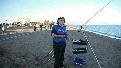 Pornic - 10/04/2014 - Saint Brevin : Concours de surfcasting avec la championne du monde 