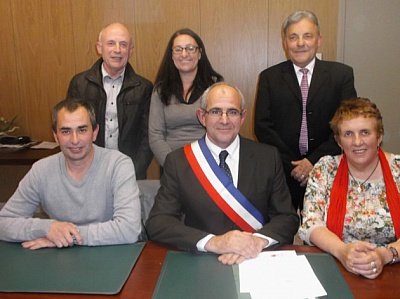 Pornic - 11/04/2014 - Chauv : Pierre Martin est le nouveau maire