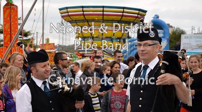 Pornic - 24/04/2014 - Vido :  Naoned & District Pipe Band - Carnaval Pornic 2014