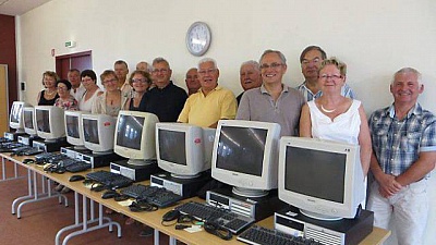 Pornic - 10/07/2014 - Canton de Pornic : les derniers bnficiaires des ordinateurs rforms