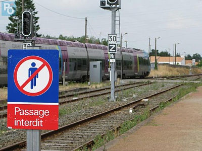 Pornic - 25/07/2014 - Dix mois d`arrt pour la ligne TER Sainte-Pazanne-Pornic 