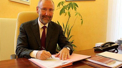 Pornic - 09/12/2014 - Yannick Haury tait au Congrs des maires de France 