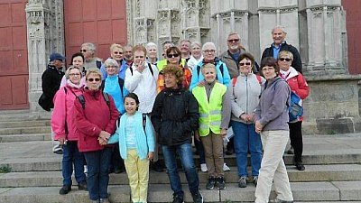 Pornic - 06/05/2015 - Les Marcheurs de l`amiti sont une soixantaine chaque mardi 