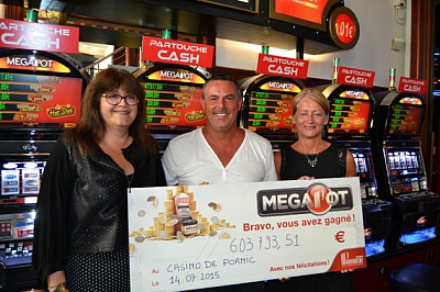 Pornic - 15/07/2015 - Pornic : une joueuse remporte plus de 600 000  ! 