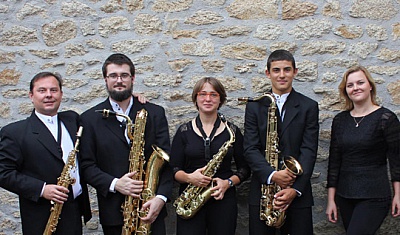 Pornic - 20/07/2015 - Vido : annonce du concert du Pornic Piano Sax Quintette 