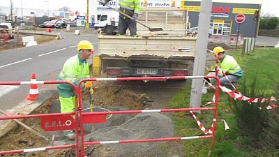 Pornic - 05/02/2016 - Pornic : d`autres travaux : de voirie, d`effacements de rseaux... 