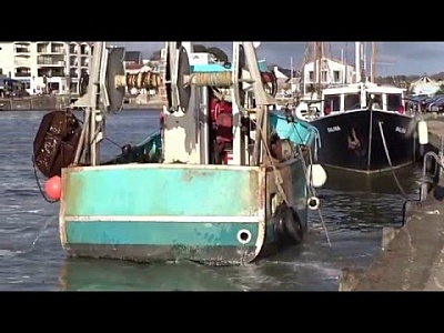 Pornic - 28/03/2016 - Vidos : Pornic, bateau de pche le REFLECHI 2016 