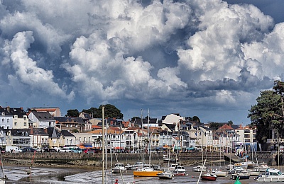 Pornic - 15/04/2016 - Photos : Cumulus sur Pornic