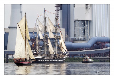 Pornic - 07/06/2016 - Photos : Les 120 ans du Belem avec les Coques en Bois