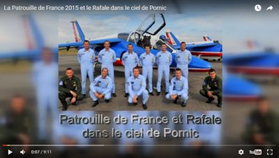 Pornic - 19/07/2016 - De nouvelles vidos de la Patrouille de France  Pornic sur le net