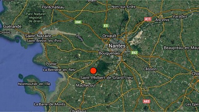 Pornic - 21/07/2016 - Sisme de magnitude 3,5 au sud du dpartement 