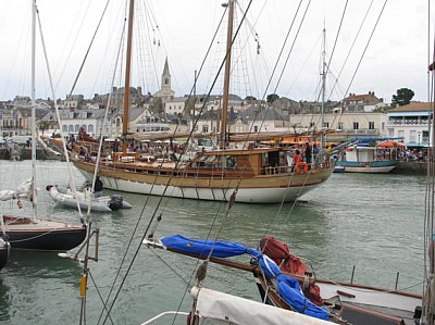 Pornic - 30/07/2016 - Pornic : Voiles de tradition: 35 navires runis  la parade