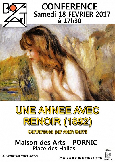 Pornic - 09/02/2017 - Une anne avec RENOIR  Pornic et Noirmoutier 