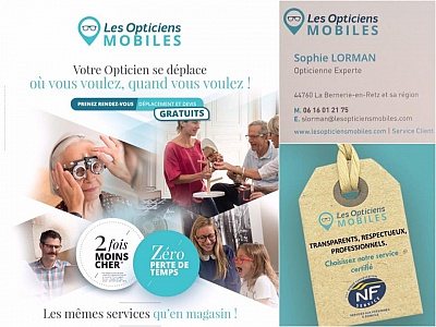 Pornic - 03/04/2017 - Nouvelle activit rfrence: Sophie Lorman, opticienne