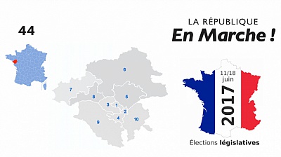 Pornic - 13/06/2017 - Loire-Atlantique : En Marche  vers le grand chelem !