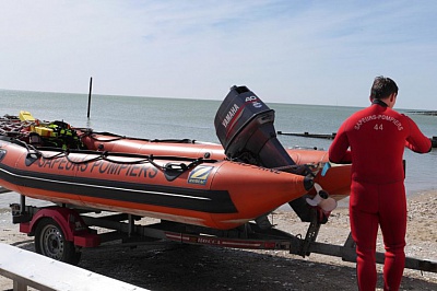 Pornic - 17/08/2017 - Disparue plusieurs heures en mer, elle a t retrouve saine et sauve