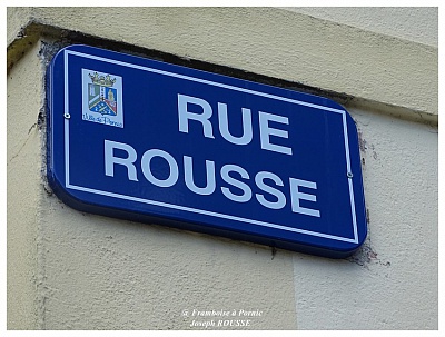 Pornic - 17/08/2017 - Photos : Pornic - Rue Rousse - Joseph Rousse 