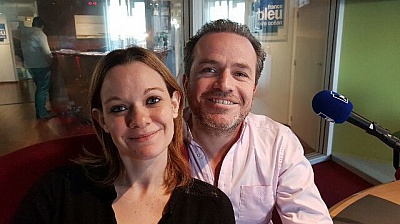 Pornic - 14/02/2018 - Gildas et Solenn Sibiril sur France Bleu