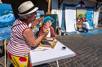 Pornic - 02/07/2018 - Photos : Pornic - Montmartre par Michel MAURICE