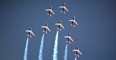 Pornic - 23/07/2018 - La Patrouille de France ! Que la Patrouille de France !