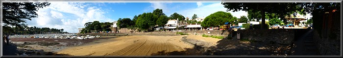 Panoramique : La plage du Chteau  Pornic